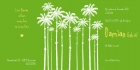 Geboortekaartje palmen binnen